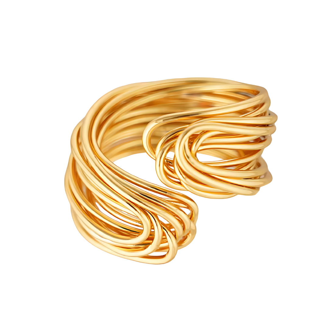 Nylah 18K Gold Ring