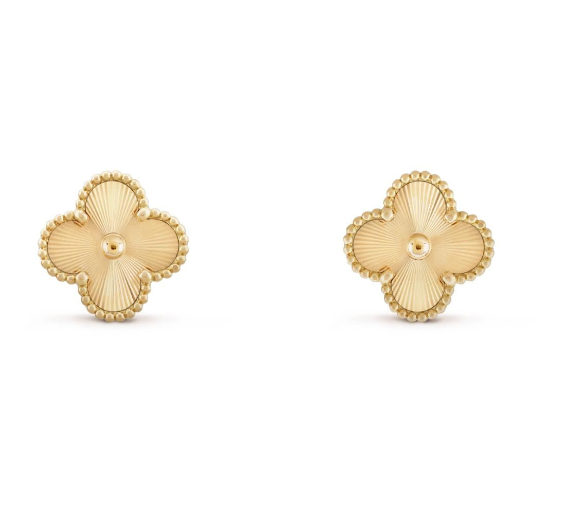 18K GOLD CLARA CLOVER EARRINGS